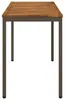 vidaXL Table de jardin, style naturel et café, 108,5 x 55 x Voir les images du produit 3