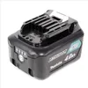 A black Makita battery pack with blue accents is shown against a white background. Náhľad obrázku produktu