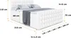 ALTDECOR Boxspringbett mit Matratze und Lattenrost  - VIONE Produktbild-Vorschau 9