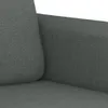 A close-up view of the fabric texture of a dark gray sofa. Podgląd zdjęcia produktu