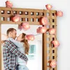 Guirlande lumineuse « Roses » de Relaxdays, guirlande Voir les images du produit 2