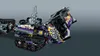A LEGO Technic vehicle with tracks and a tilting cargo bed. Produktbild-Vorschau