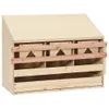 vidaXL 3-osobowe gniazdo 72x33x54 cm lite drewno sosnowe Podgląd zdjęcia produktu 18