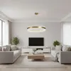 Luxemburg Crystal Prisms - Żyrandol 80cm LED 55W, Mosiądz Podgląd zdjęcia produktu 8