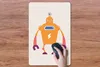 MuchoWow® Mauspad Mousepad Roboter - Antenne - Orange - Produktbild-Vorschau 3