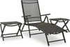 vidaXL 3 tlg. Garten Lounge Set Textilene und Aluminium Produktbild-Vorschau 2