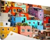 Gartenposter - 120x80 cm - Bunte Städte in Mexiko  - Produktbild-Vorschau 1