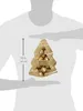A person holding a Christmas tree-shaped box of Ferrero Rocher chocolates. Produktbild-Vorschau