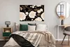 MuchoWow® Poster Rosen - Schwarz - Weiß - Muster 120x90 cm Produktbild-Vorschau 4