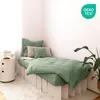 Parure de lit mousseline 155x220 cm Vert avec taie 80x80 Voir les images du produit 6