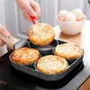 Poêle à crêpes, œufs, crêpes, beignets, 4 fentes Voir les images du produit 14