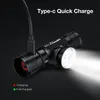 LED čelovka 1080LM Čelovka typu C dobíjecí s baterií 18650 Náhled obrázku produktu 5