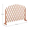 A wooden garden screen with dimensions indicated. Podgląd zdjęcia produktu