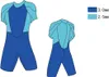 ZAOSU Aqua Essential Neopren Shorty Unisex für Freibad und Produktbild-Vorschau 4