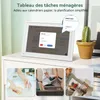 TABWEE P10 : calendrier numérique et cadre photo de bureau Voir les images du produit 7