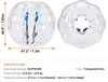 SucceBuy Aufblasbare Bumper Balls  , 2er-Pack, 1,22 m lange Produktbild-Vorschau 7