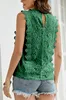 ASKSA Damen Ärmellos Bluse Spitze T-Shirt Elegant Produktbild-Vorschau 4