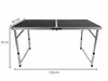 Berger Campingtisch 120x60 cm klappbar höhenverstellbar Produktbild-Vorschau 6