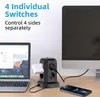8 Fach Steckdosenleiste 4 USB Mehrfachsteckdose Produktbild-Vorschau 6