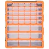 vidaXL Organizer wieloszufladowy z 39 szufladami 38x16x47 Podgląd zdjęcia produktu 1