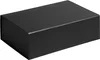 Luxus Geschenkbox, Magnetbox matt plastifiziert SCHWARZ Produktbild-Vorschau 1