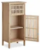 Armoire de salle de bain 2 compartiments 1 tiroir bois Voir les images du produit 9