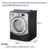 Waschmaschine Staubdichte Abdeckung, Abdeckung für Produktbild-Vorschau 2