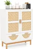 COSTWAY Sideboard Buffetschrank mit 2 Türen, Bodenschrank Produktbild-Vorschau 1