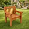DEGAMO Gartensessel Gartenstuhl COVENTRY, Eukalyptus Holz Produktbild-Vorschau 2