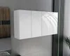wisząca szafka łazienkowa do łazienki 120x60 (2x60) biały Podgląd zdjęcia produktu 2