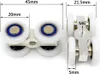 Set mit 2 Rollen für Glasschiebetüren Produktbild-Vorschau 2