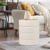 Teddy Hocker mit Stauraum Rund Sitzhocker Produktbild-Vorschau 1