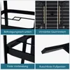 Stół ogrodowy COSTWAY 91 x 91 x 73 cm, metalowy, stół Podgląd zdjęcia produktu 7