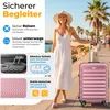 KESSER® 4tlg. Hartschalenkofferset Reisekofferset S-M-L-XL, Produktbild-Vorschau 6