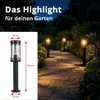 Grafner Design Edelstahl Wegeleuchte mit E27 Fassung, Höhe: Produktbild-Vorschau 5