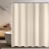 Tenda da doccia 200x240 cm, beige, in tessuto, Anteprima dell’immagine prodotto 1