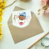Mr. & Mrs. Panda Grußkarte Spinne Agathe Kaffee - Weiß - Produktbild-Vorschau 3