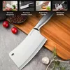 HI NATURE™ Edelstahl Hackbeil Küchenbeil 29 cm – Produktbild-Vorschau 2