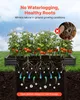 SucceBuy Zestaw 2 metalowych podwyższonych grządek 244 x Podgląd zdjęcia produktu 4