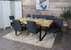 Mendler Sitzgruppe, Stoff/Textil, gebürsteter Edelstahl, Produktbild-Vorschau 1