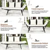 Izrielar Gartenbank Lounge Sessel Outdoor Loungemöbel Produktbild-Vorschau 6
