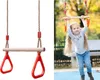 Dětská Dřevěná Zahradní Houpačka Gymnastický Trapéz S Náhled obrázku produktu 7