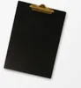 Clipboard drewniany CZARNA podkładka A4 ze ZŁOTYM klipsem Podgląd zdjęcia produktu 2