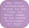 Mr. & Mrs. Panda Tassen Untersetzer Spruch Musiklehrer Produktbild-Vorschau 1