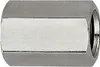Riegler Muffe, Außensechskant, G 1/2, SW 27, Edelstahl Produktbild-Vorschau 1