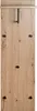 HAKU Wandgarderobe Eiche hell, schwarz - MDF, Metall, Produktbild-Vorschau 3