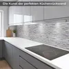 Küchenrückwand Klinkerwand 60 x 400 cm, robuste Produktbild-Vorschau 4