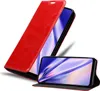 Cadorabo Hülle für LG K52 / K62 / Q52 Schutz Hülle in Rot Produktbild-Vorschau 1