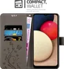 Cadorabo Hülle für Samsung Galaxy A02s Schutz Hülle in Grau Produktbild-Vorschau 3
