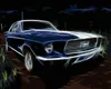 Zuty - Dipingere con i numeri - AUTO BLU FORD MUSTANG, Anteprima dell’immagine prodotto 1